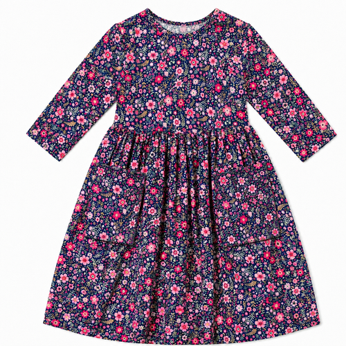 Flower Farm Pocket Twirl Dress