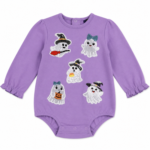 Sparkle Ghost Applique Bubble