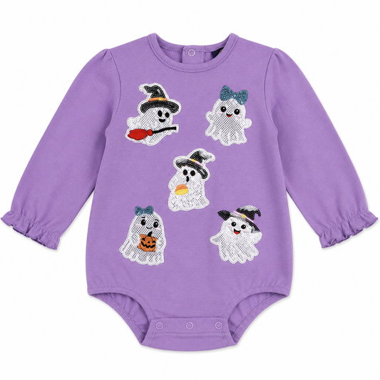 Sparkle Ghost Applique Bubble