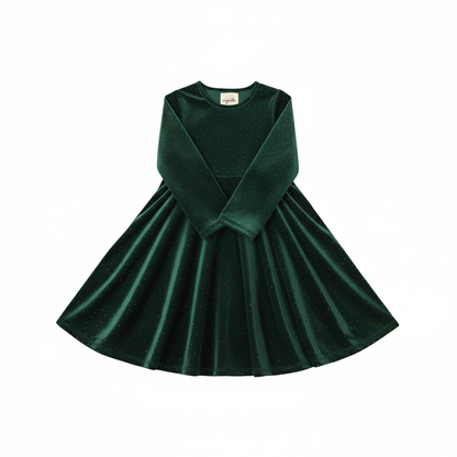 Merilee Green Sparkle Dress