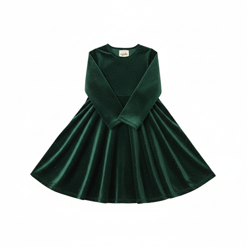 Merilee Green Sparkle Dress