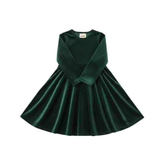 Merilee Green Sparkle Dress