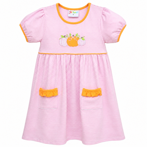 Harvest Trio Ruffle Pocket Dress