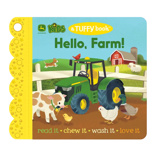 John Deere Kids Hello, Farm! Teether Book