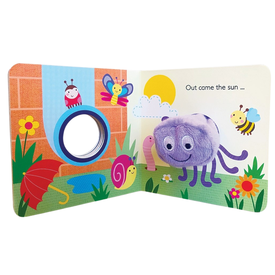 Itsy Bitsy Spider Finger Puppet Book