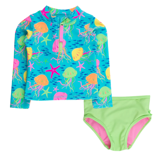 Jelly Time Zipper Rashguard