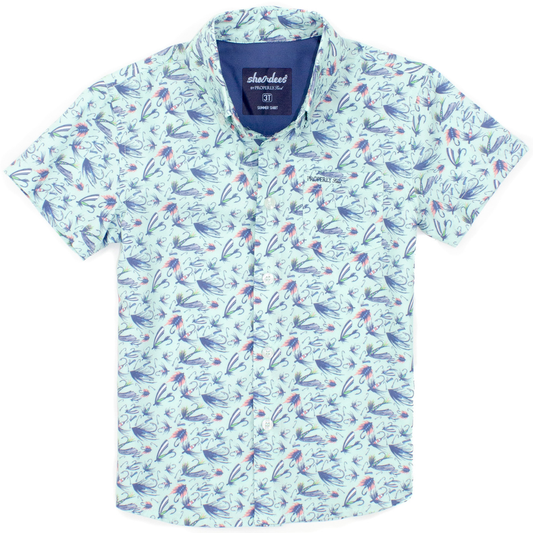 Boys Shordees Summer Stay Fly Shirt