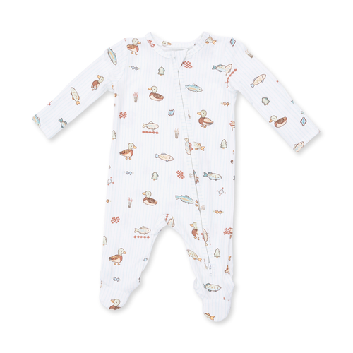 Lake Cuties Two Way Zipper Footie