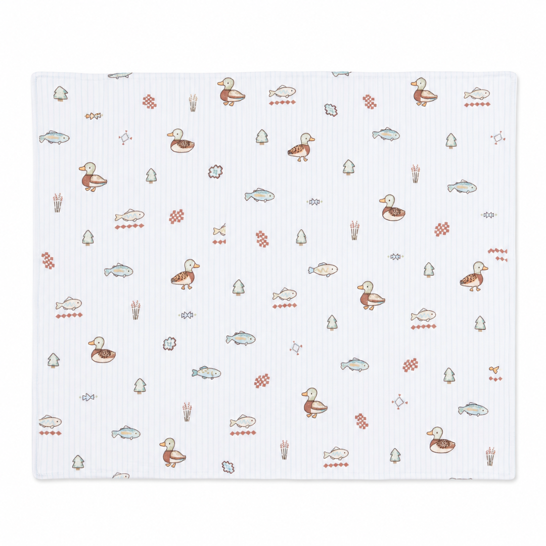 Lake Cuties Bamboo Swaddle Blanket
