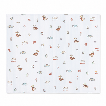 Lake Cuties Bamboo Swaddle Blanket