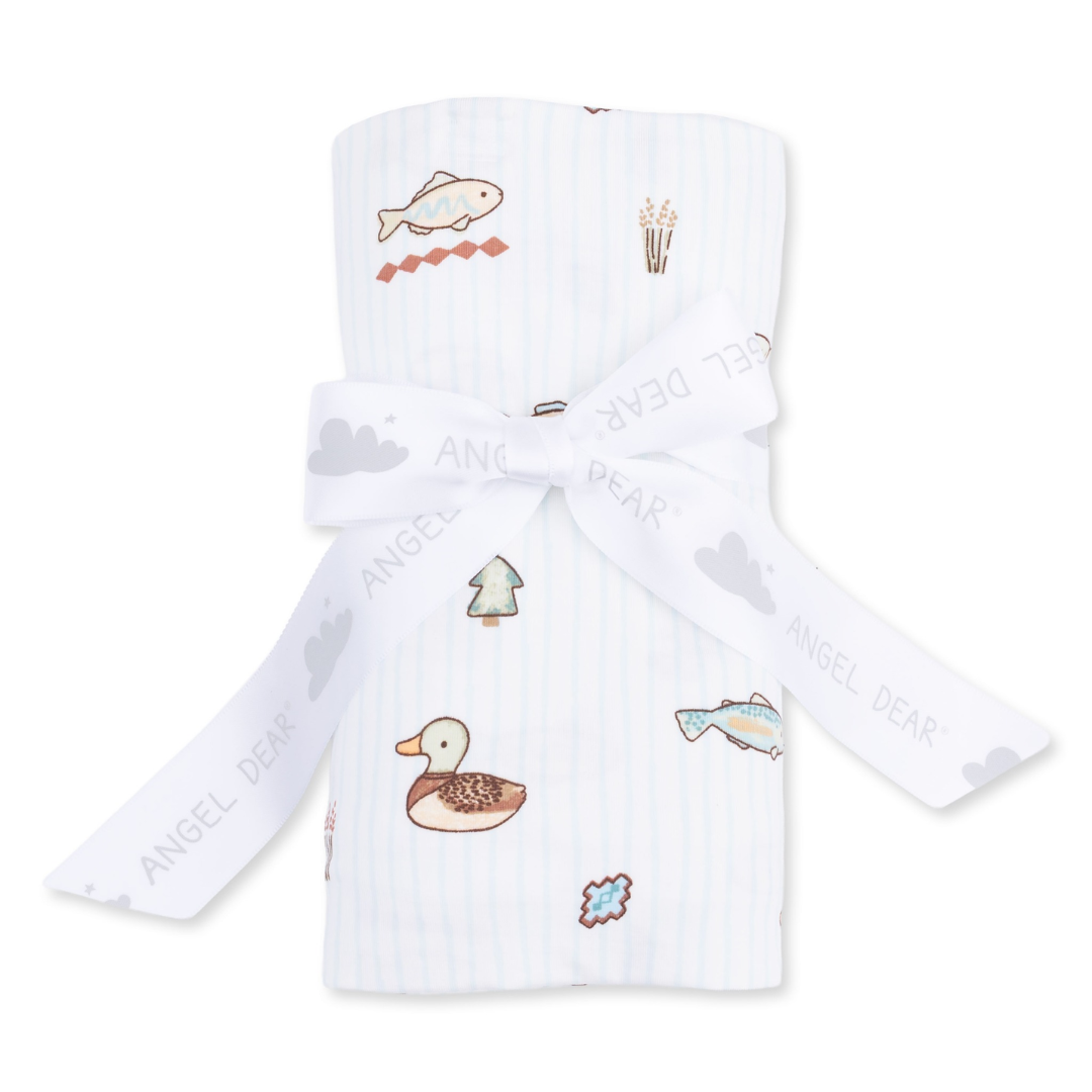 Lake Cuties Bamboo Swaddle Blanket