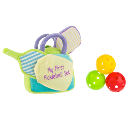Learn & Grow Plush My First Pickleball Set