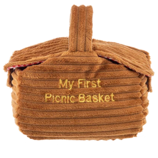Learn & Grow Plush Picnic Basket 7"