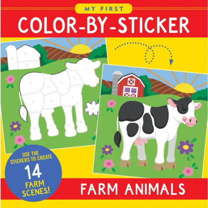 My First Color By Sticker Book (Multiple Options)