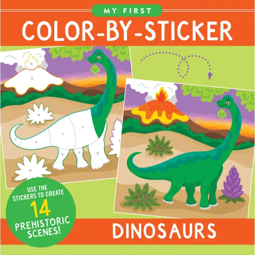 My First Color By Sticker Book (Multiple Options)