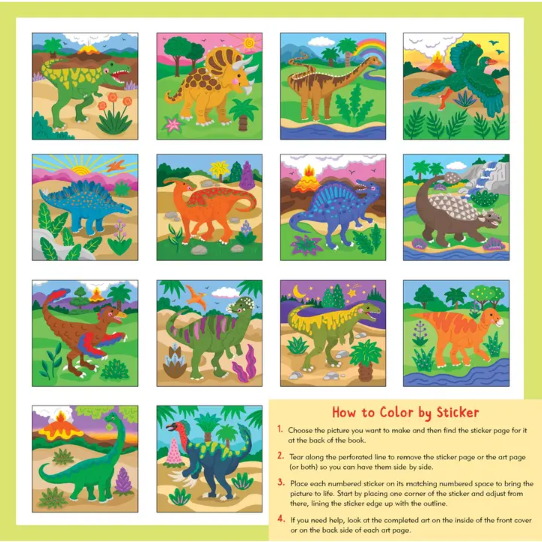 My First Color By Sticker Book (Multiple Options)