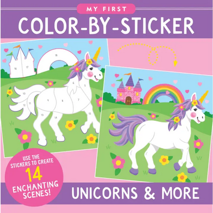 My First Color By Sticker Book (Multiple Options)