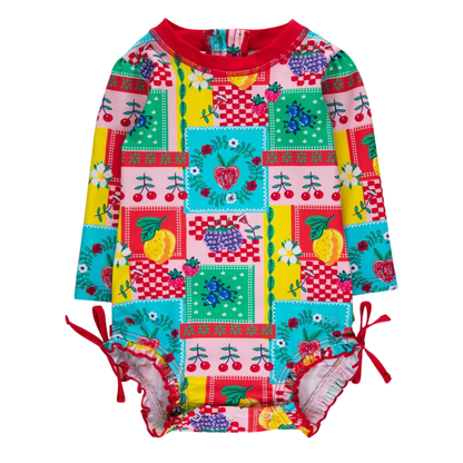 Picnic Party One Piece Rash Guard