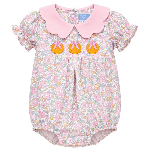 Pumpkin Floral Bubble