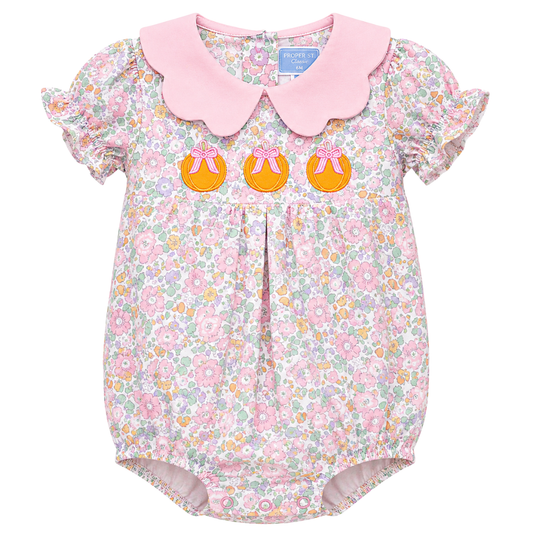 Pumpkin Floral Bubble