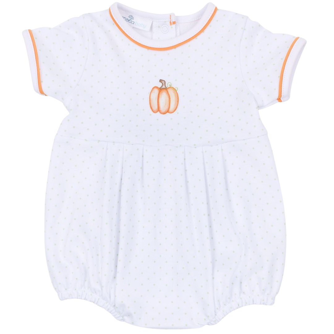 Pumpkin Polka Dot Bubble
