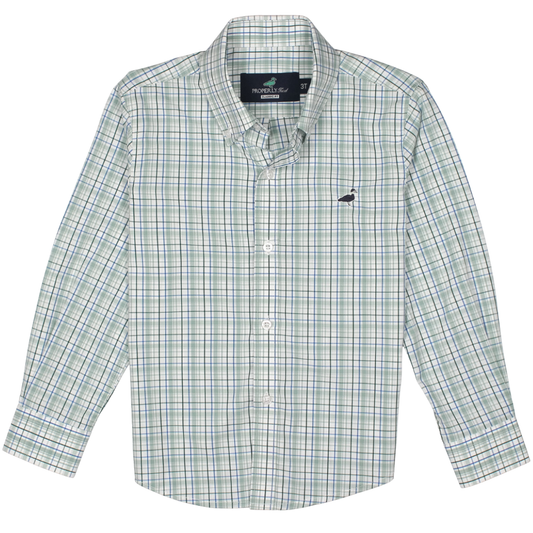 Sage Stream L/S Polo
