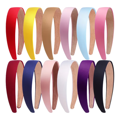 Satin Wide Edge Headband