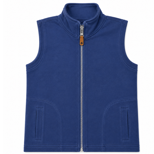 Navy Knit Vest