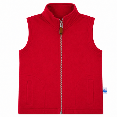 Red Knit Vest