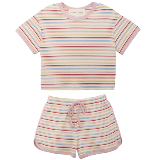 Sunset Sherbet Two-Piece Set
