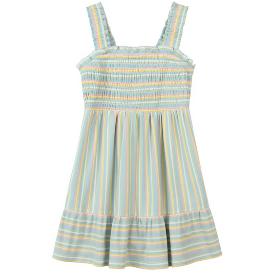 Susie Blue Multi-Stripe Dress