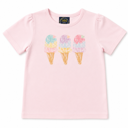 Sweet Scoops Girls Tee