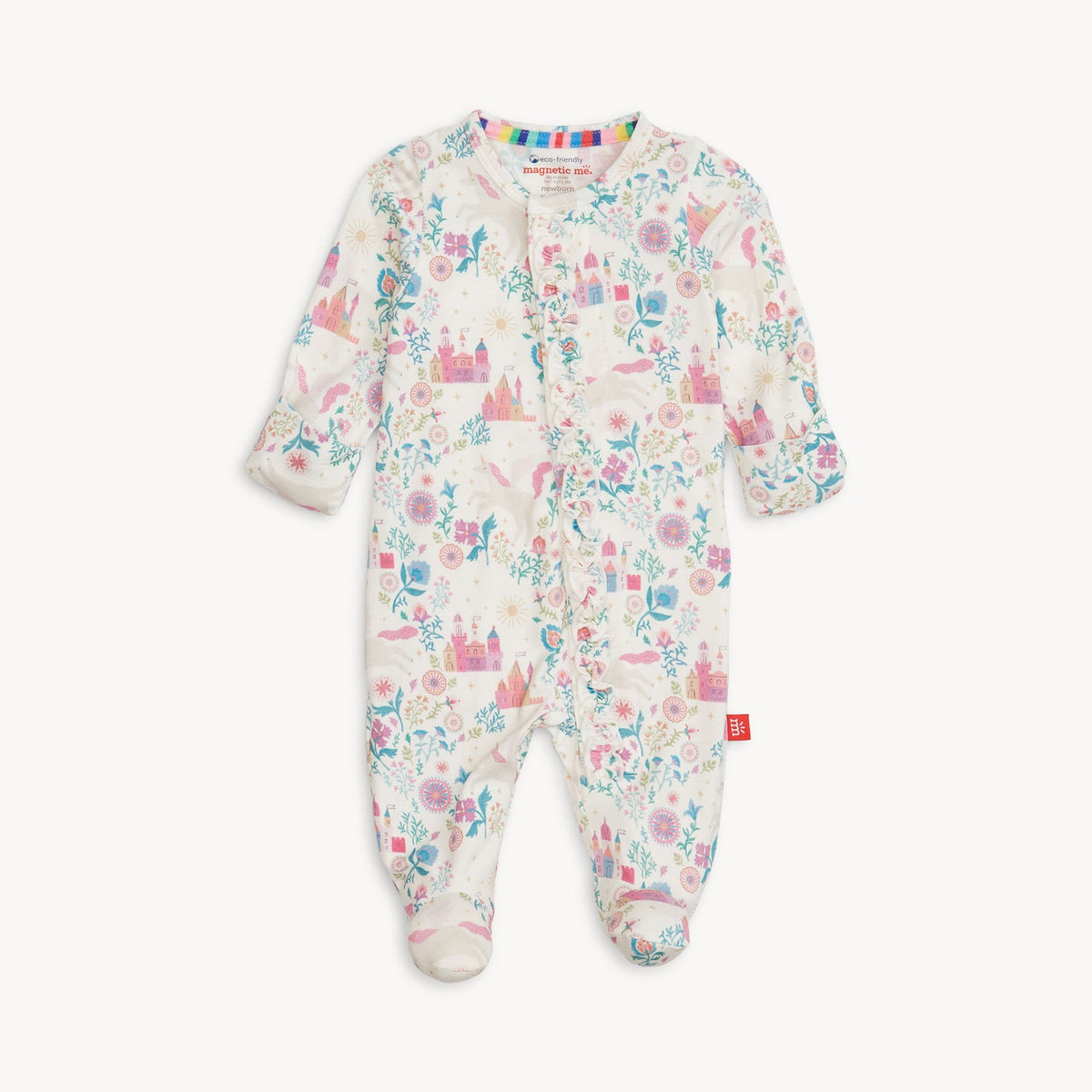 Magnetic Me Tail Of Magic Modal Footie With Ruffle