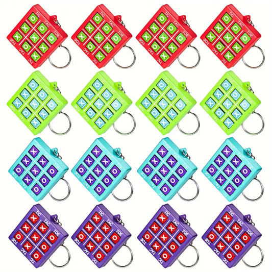 Tic-Tac-Toe Keychain (Random Selection)