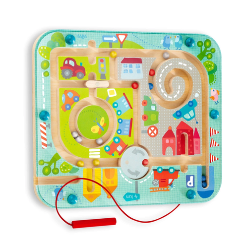 Little Town Magnetic Maze
