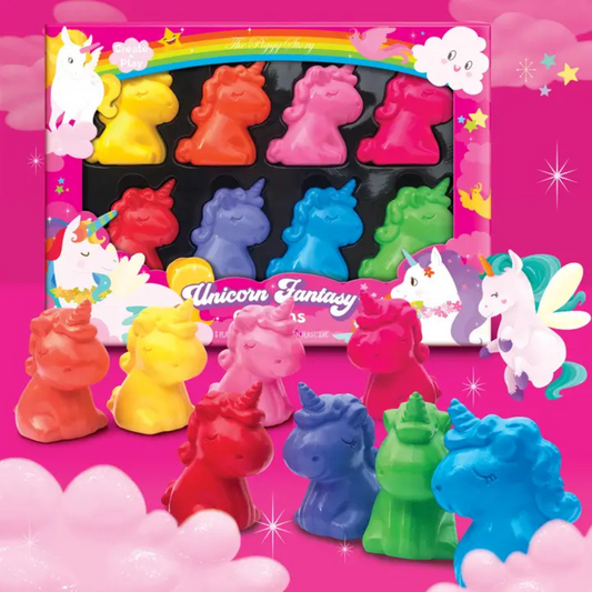 Unicorn Fantasy Crayons of Fun Gift Set for Kids