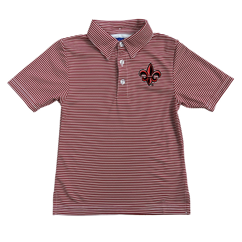 UL Lafayette Ragin Cajun Short Sleeve Performance Polo