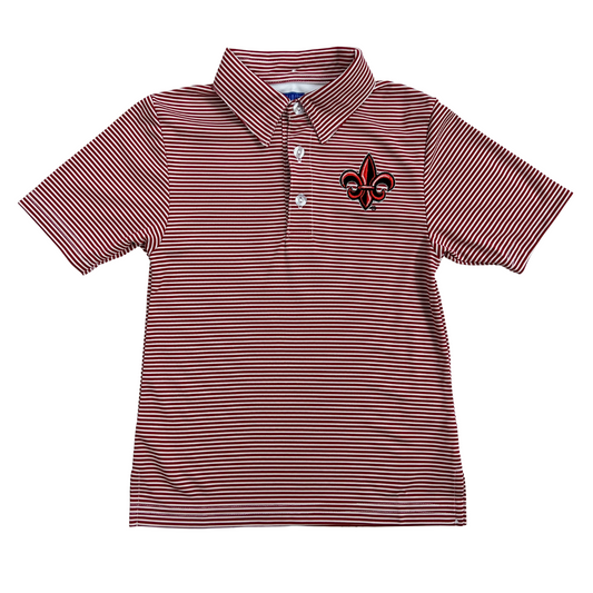 UL Lafayette Ragin Cajun Short Sleeve Performance Polo