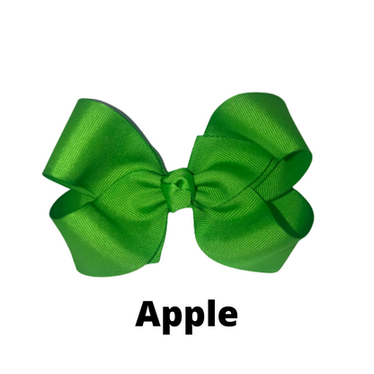 Solid Basic Large Bow (5.25 Inch)