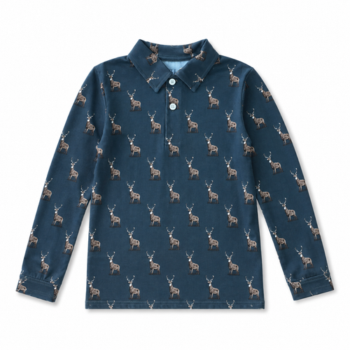 Whitetail L/S Pier Polo