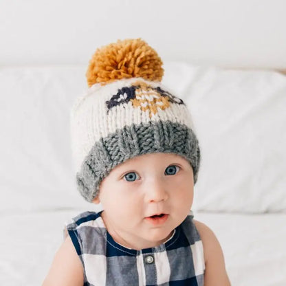 Bumble Bee Knit Beanie Hat