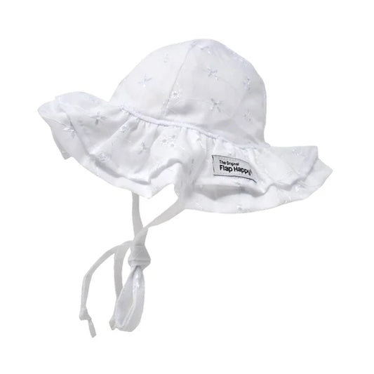 Double Ruffle Sun Hat-UPF 50+