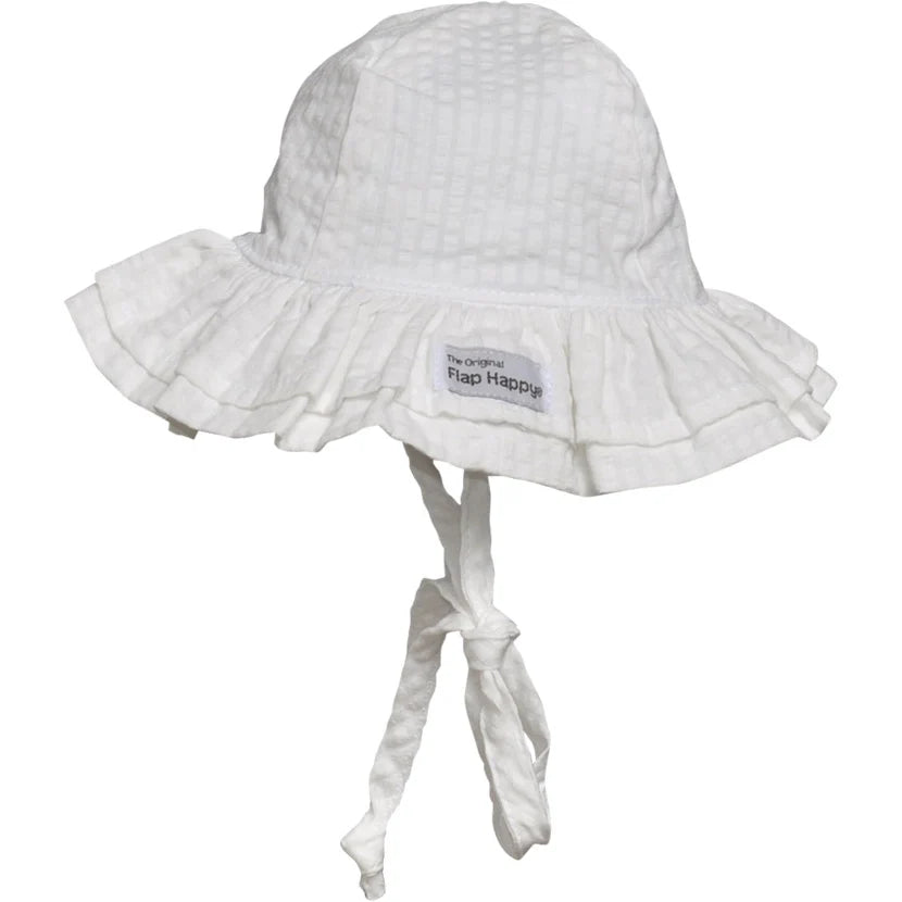 Double Ruffle Sun Hat-UPF 50+