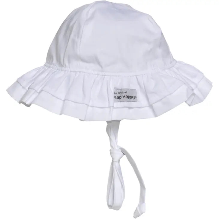 Double Ruffle Sun Hat-UPF 50+